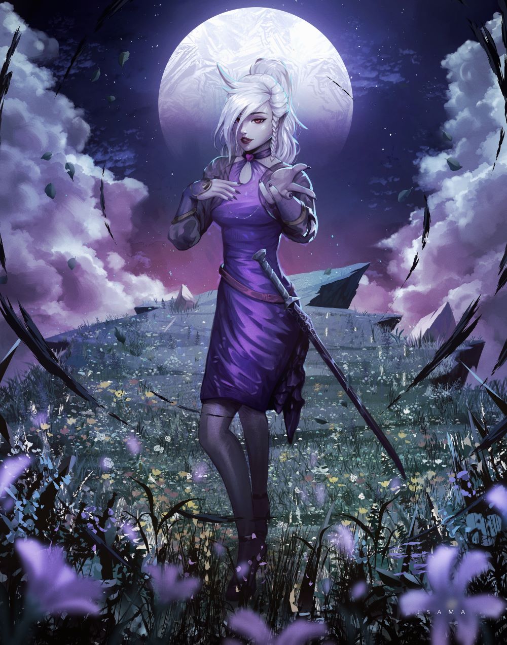 Painted full body